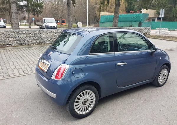 Fiat 500 cena 27900 przebieg: 130301, rok produkcji 2013 z Wyszogród małe 191